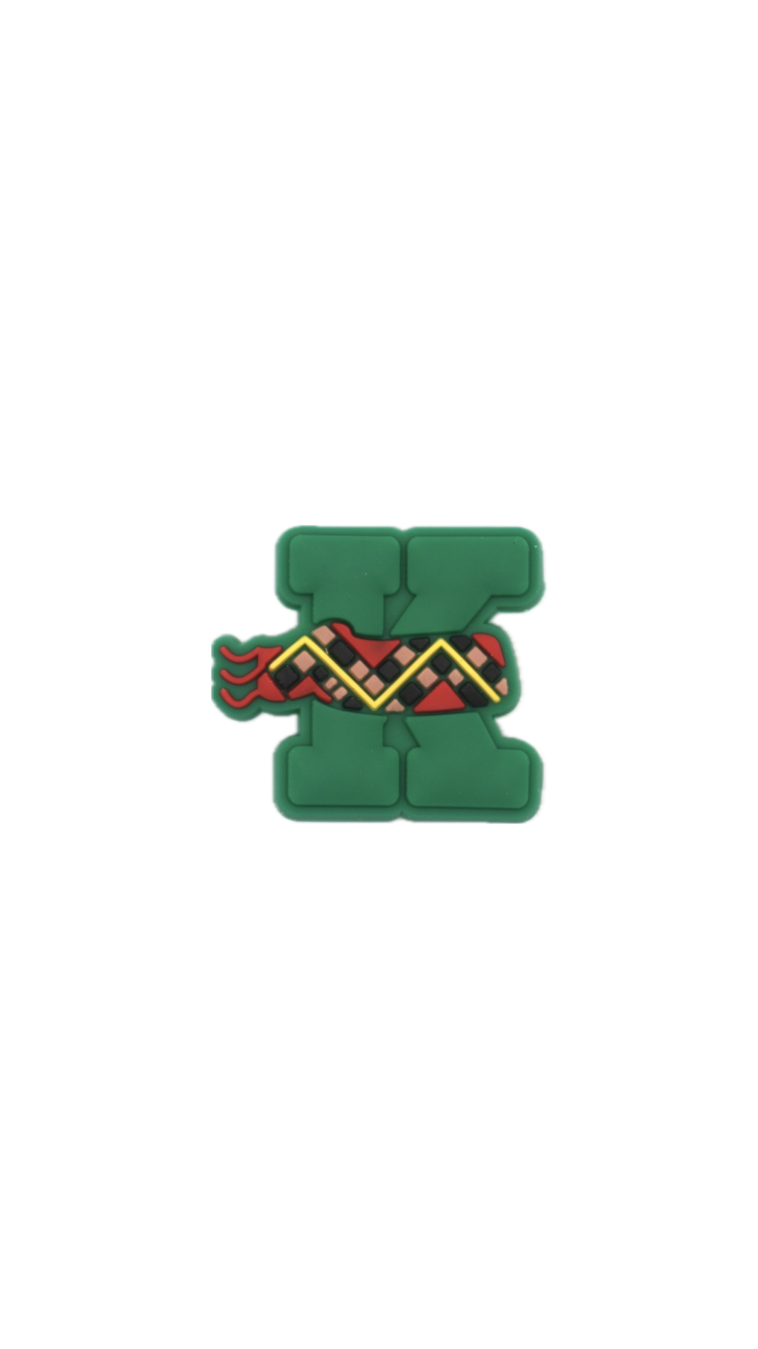 Christmas Letter Charm – K