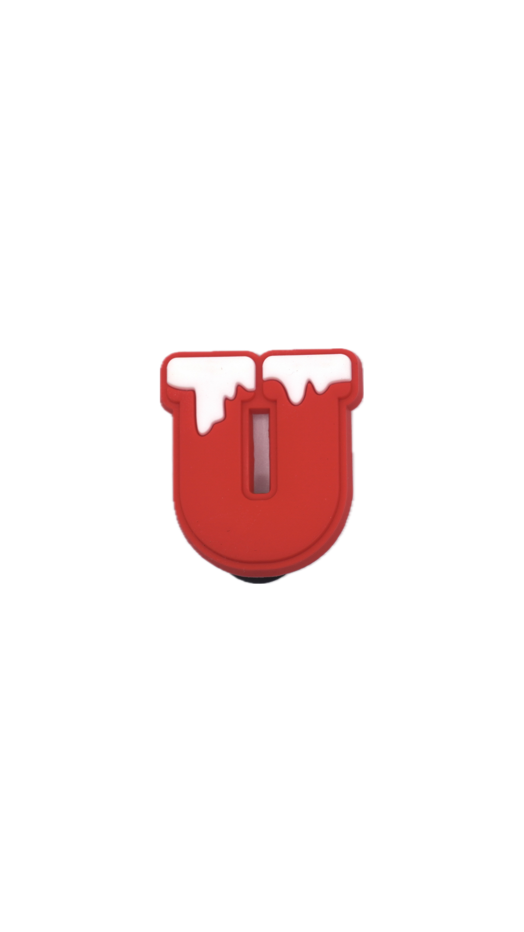 Christmas Letter Charm – U