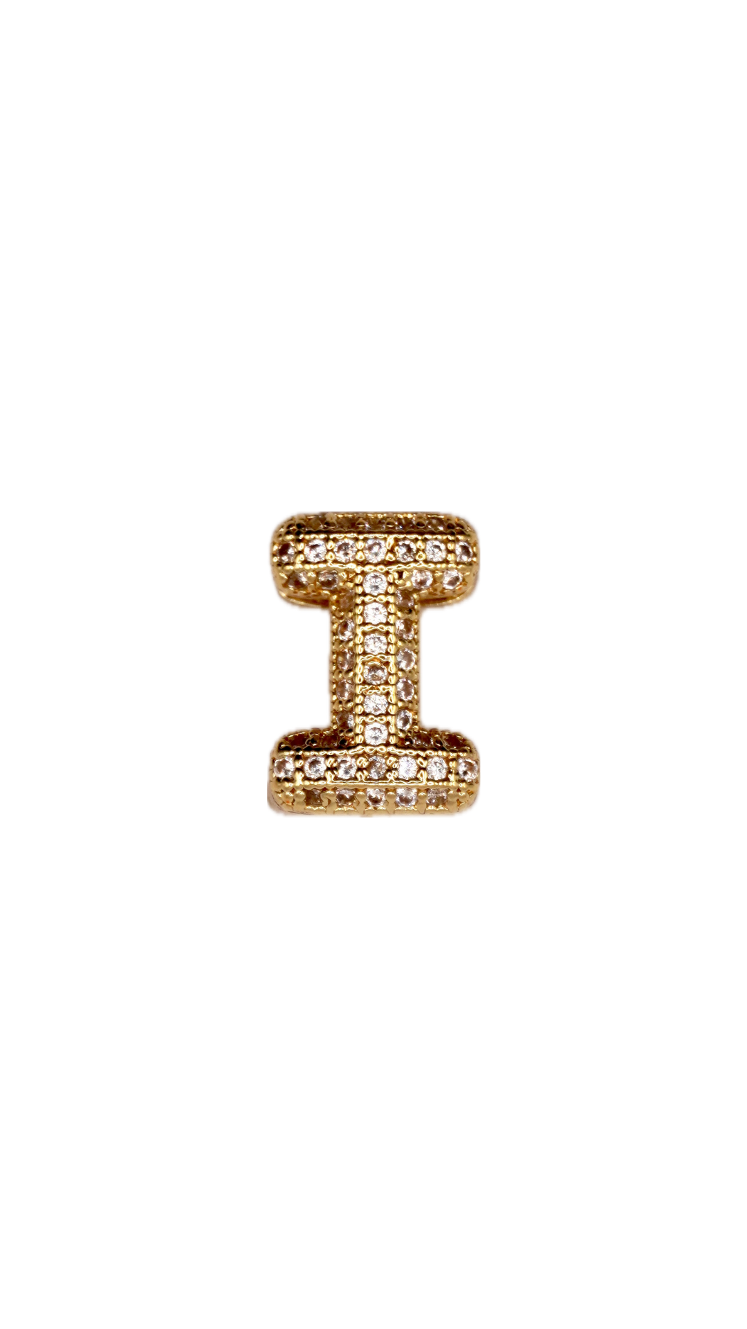 Sparkle Letter I Slider – Für VIBORY Armbänder
