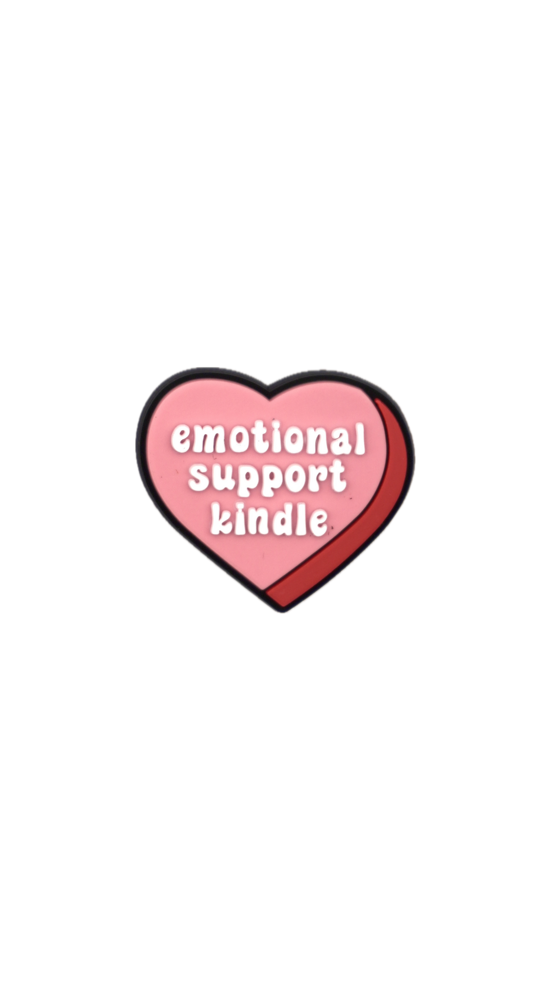 Emotional Support Kindle Charm