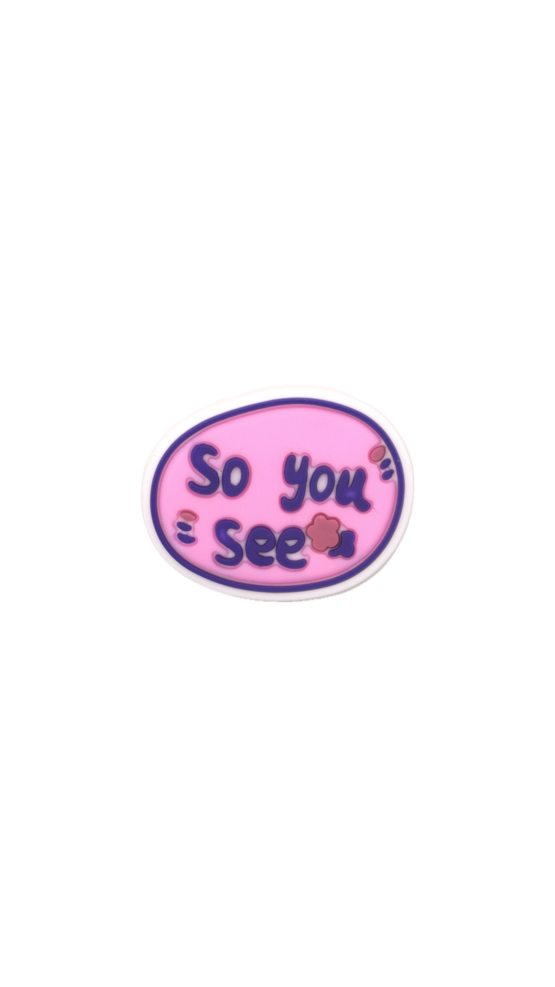 “So You See” Charm – Aesthetic Pink Edition