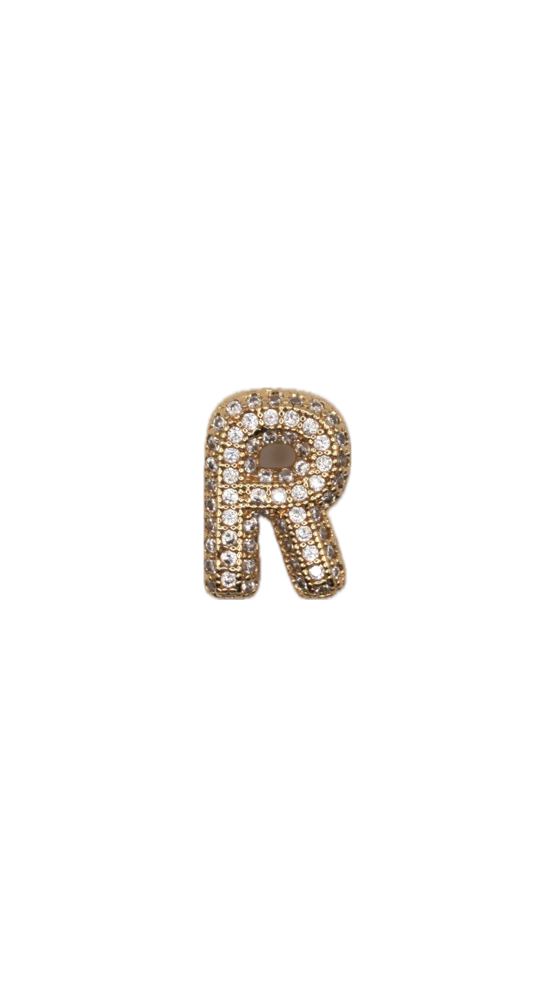 Sparkle Letter R Slider – Für VIBORY Armbänder