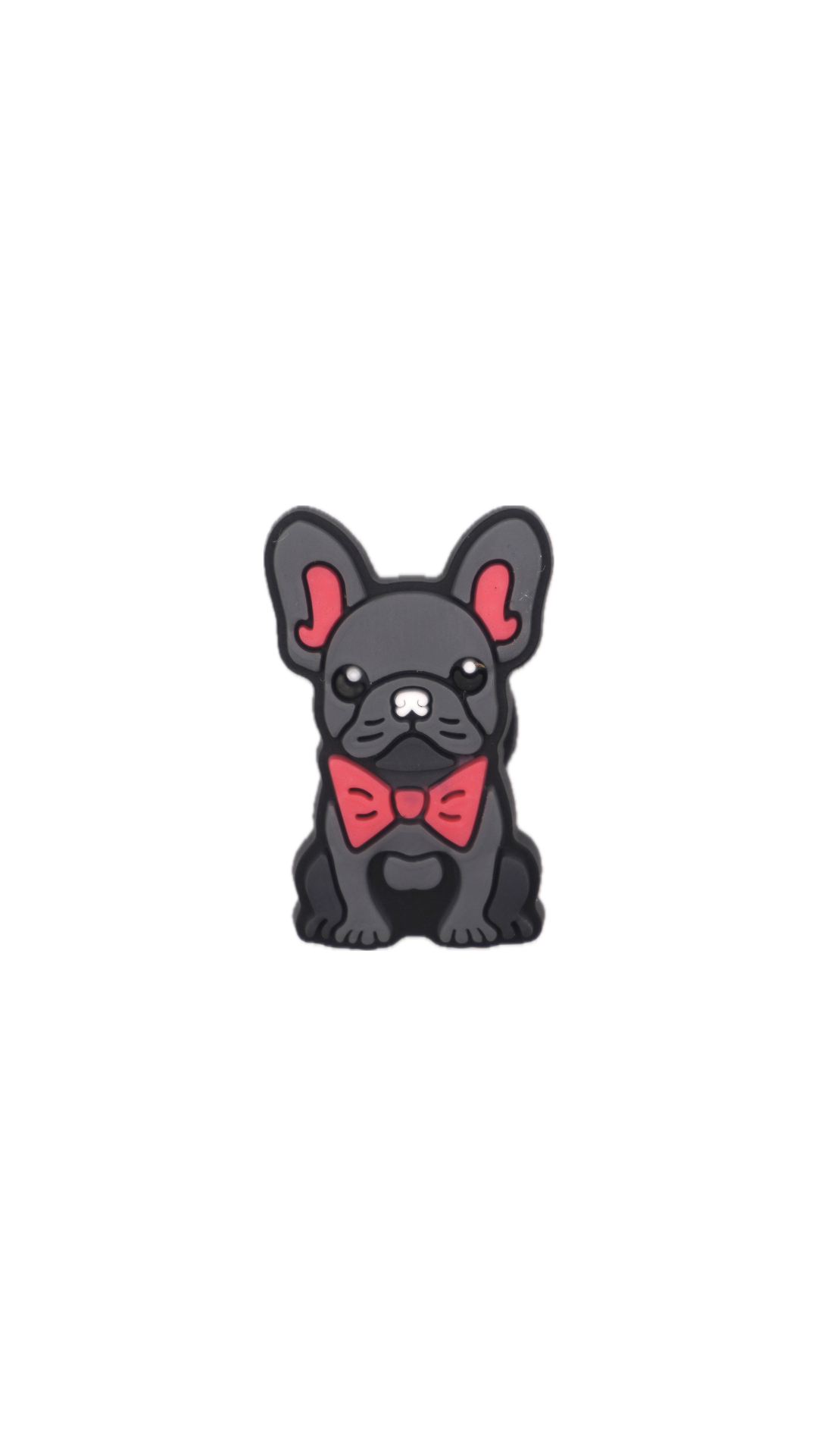 Frenchie Bow Tie Charm