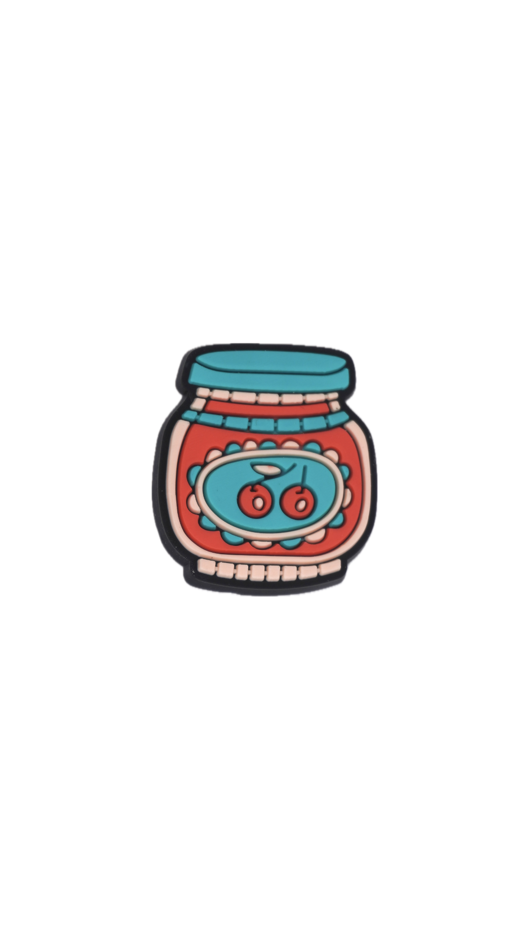Cherry Jam Jar Charm – Sweet Retro Vibes