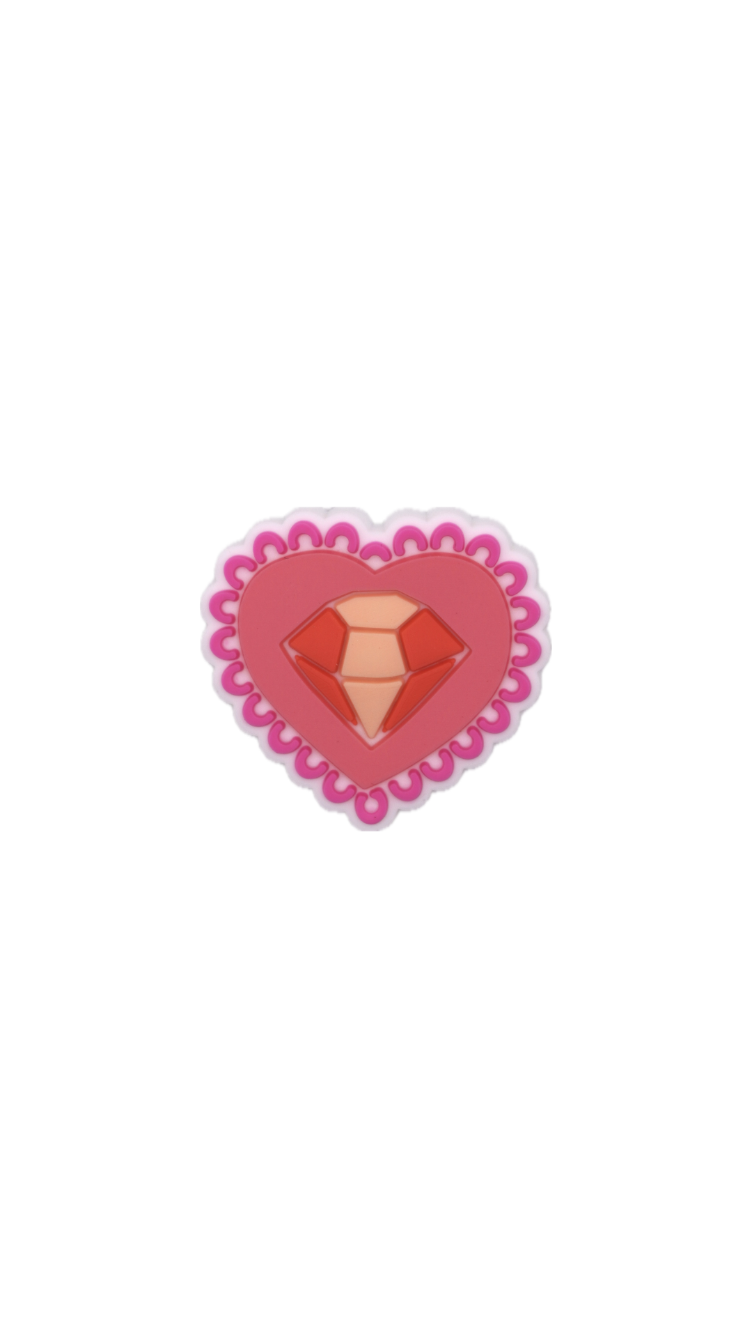 Heart Gem Charm