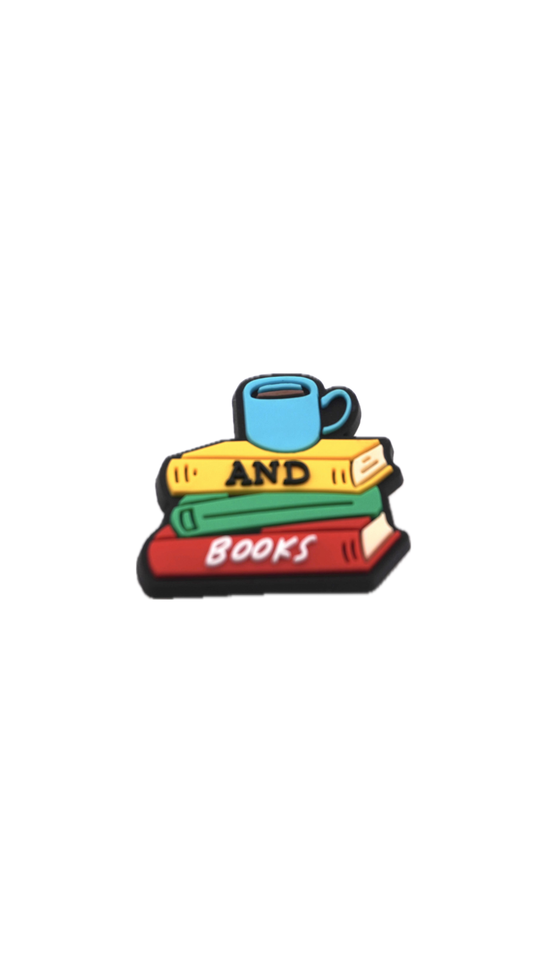 “And Books” Charm