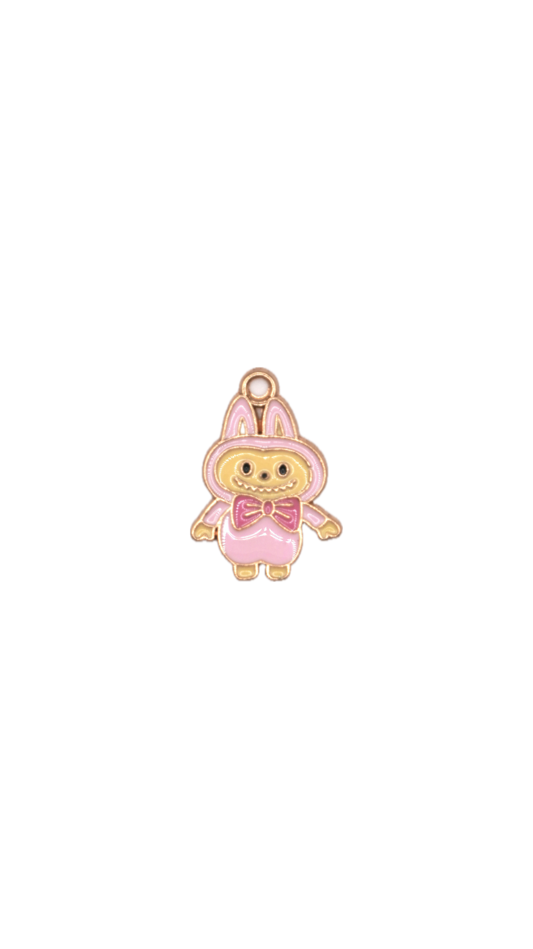 Pink Bunny Charm