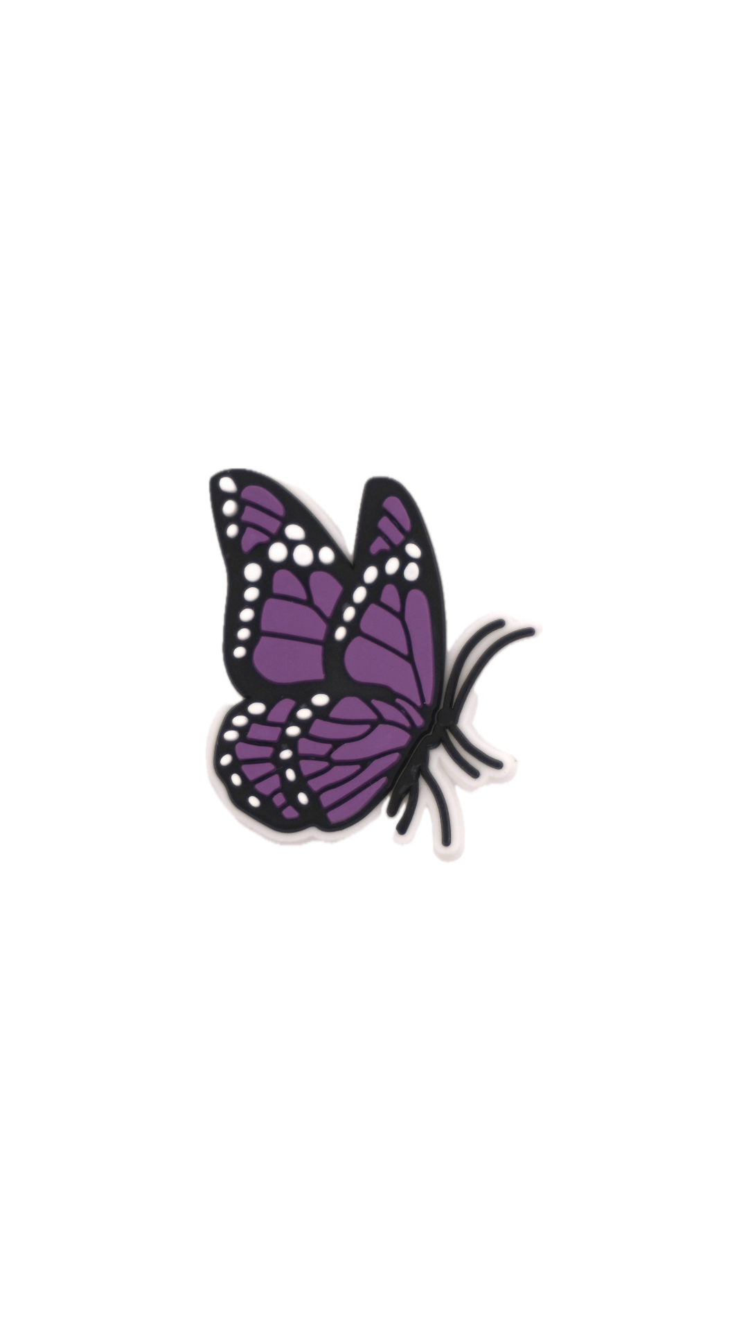 Purple Monarch Butterfly Charm