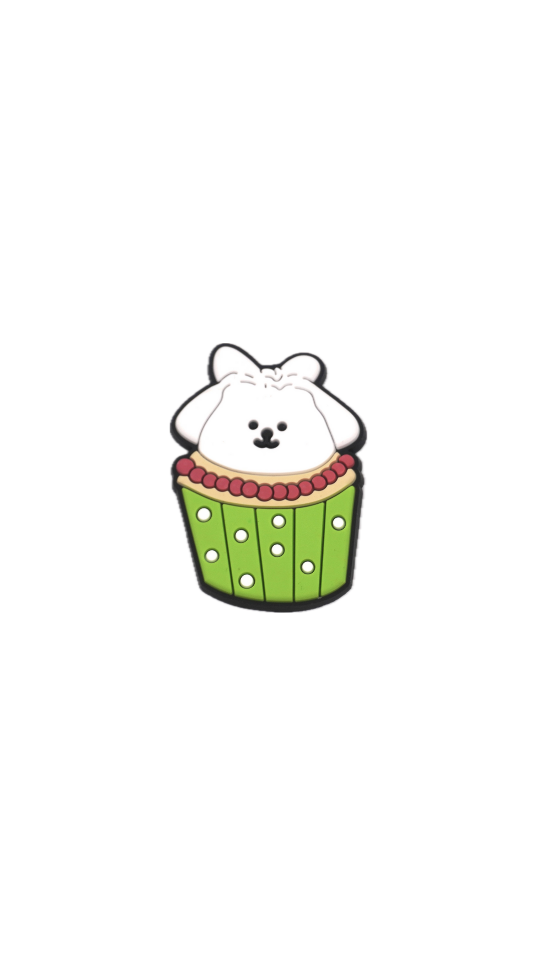 XL Cupcake Puppy Charm – Sweet & Cute