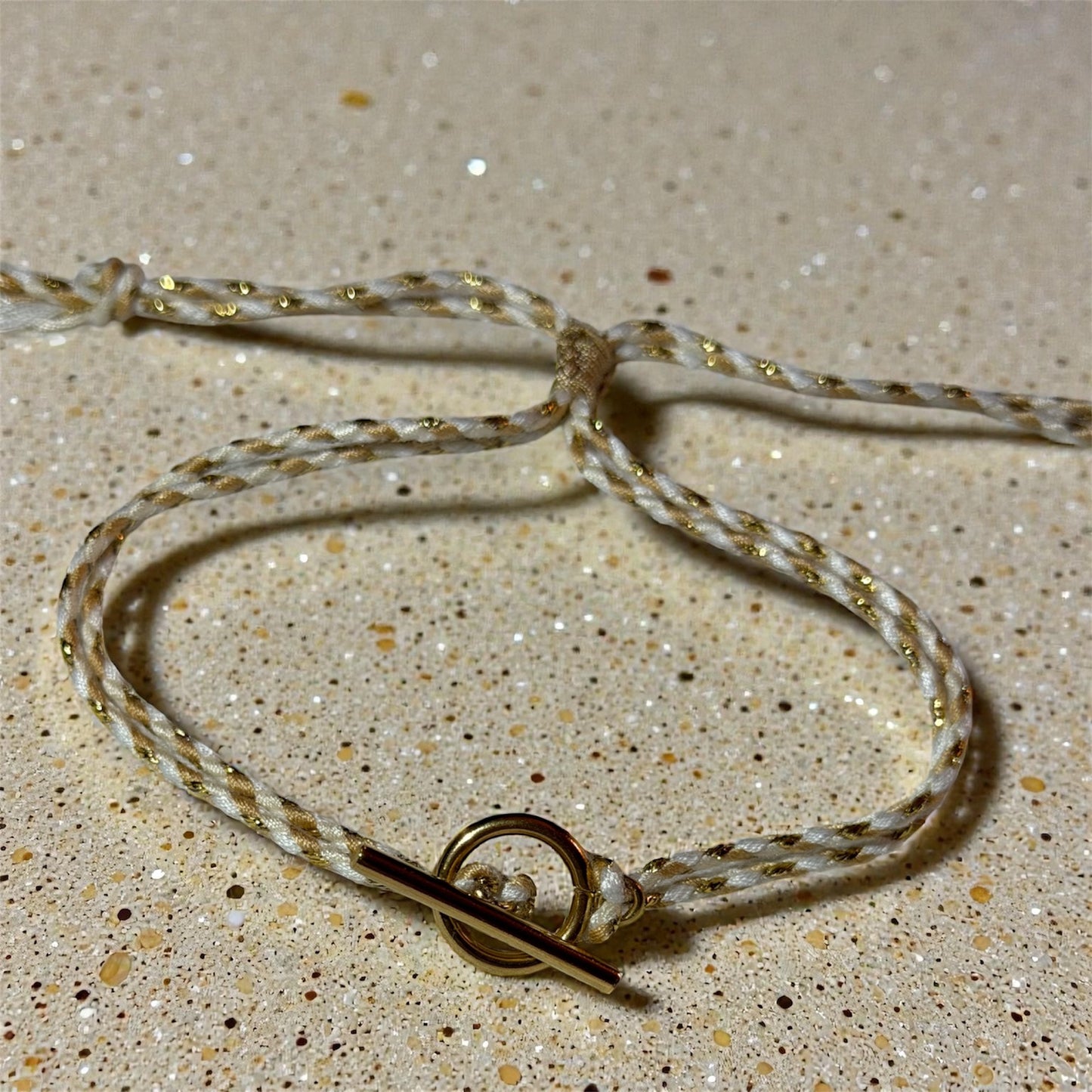 Golden Twist Bracelet