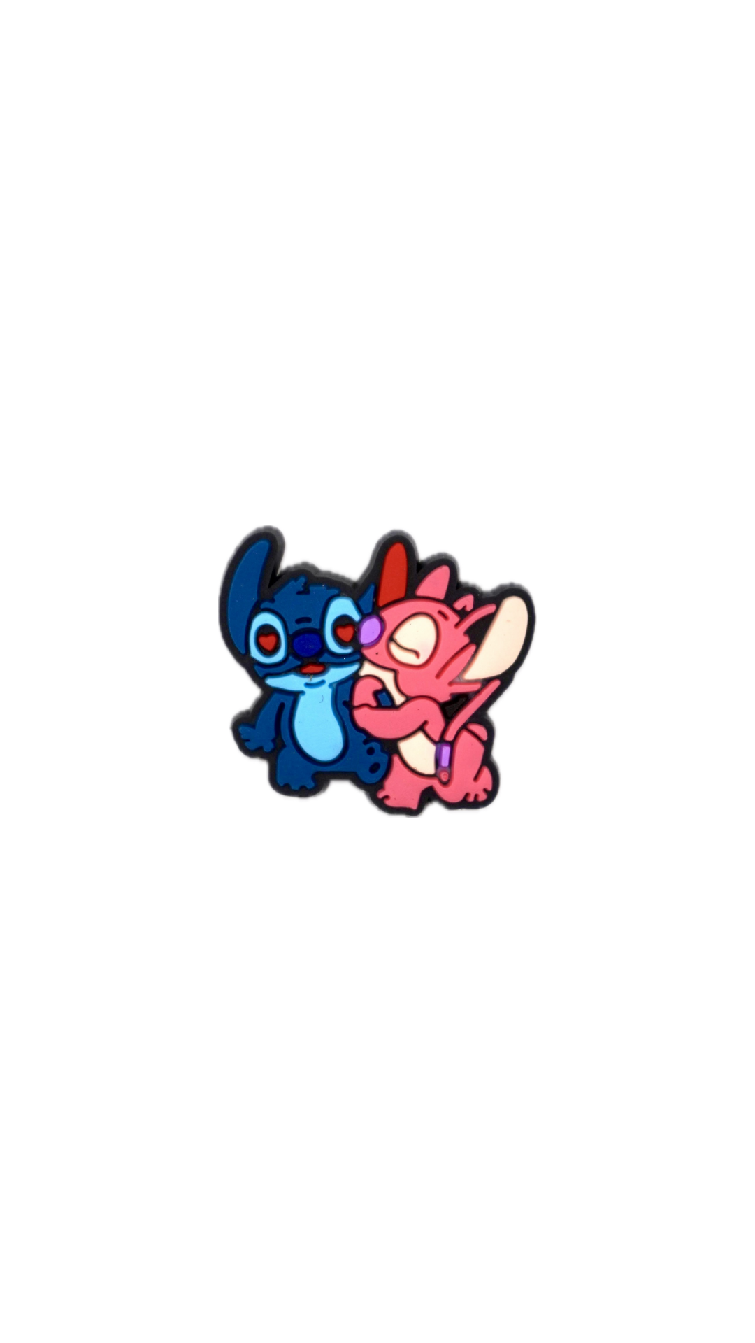 Stitch & Angel Charm