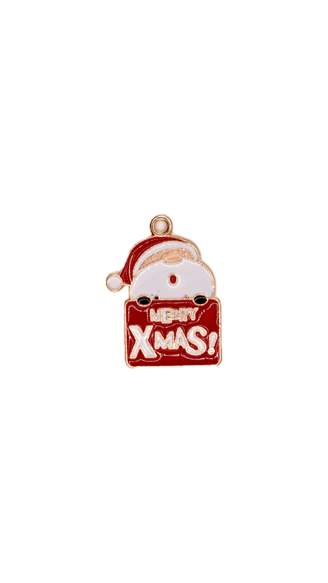 Santa Merry Xmas Charm