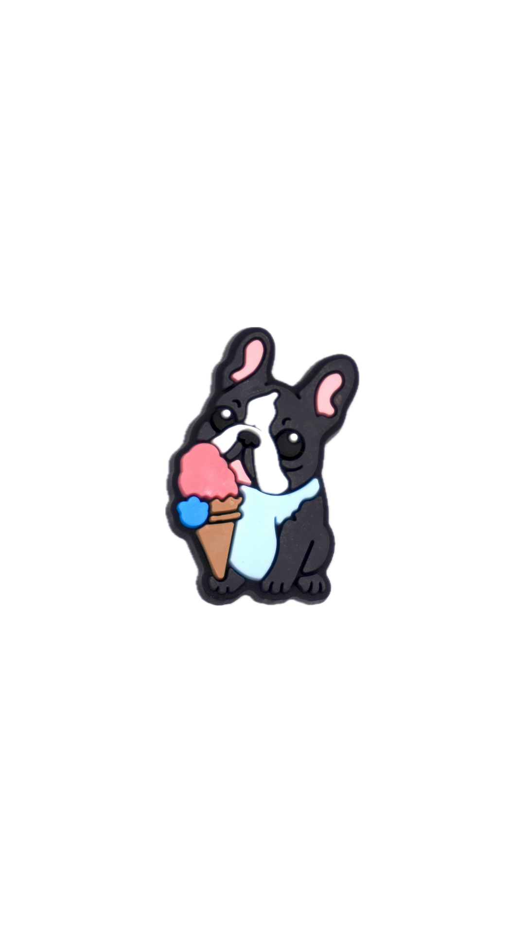Frenchie Ice Cream Charm