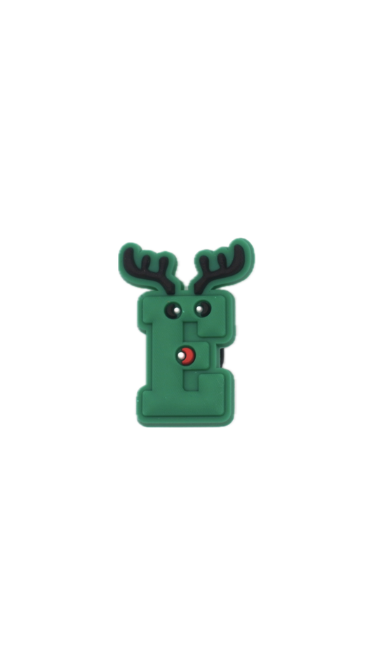 Christmas Letter Charm – E