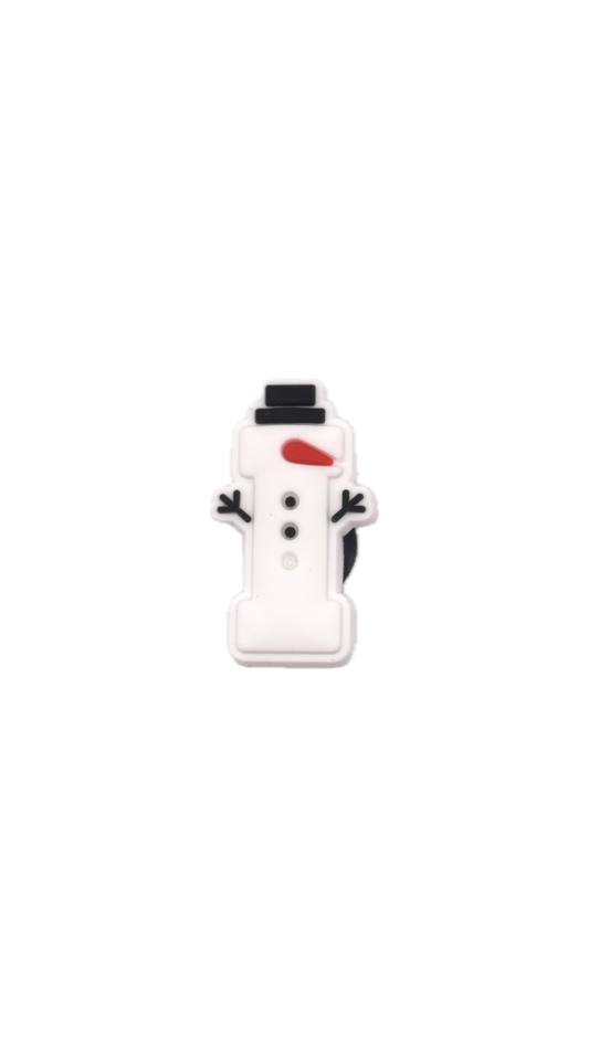 Christmas Letter Charm – I