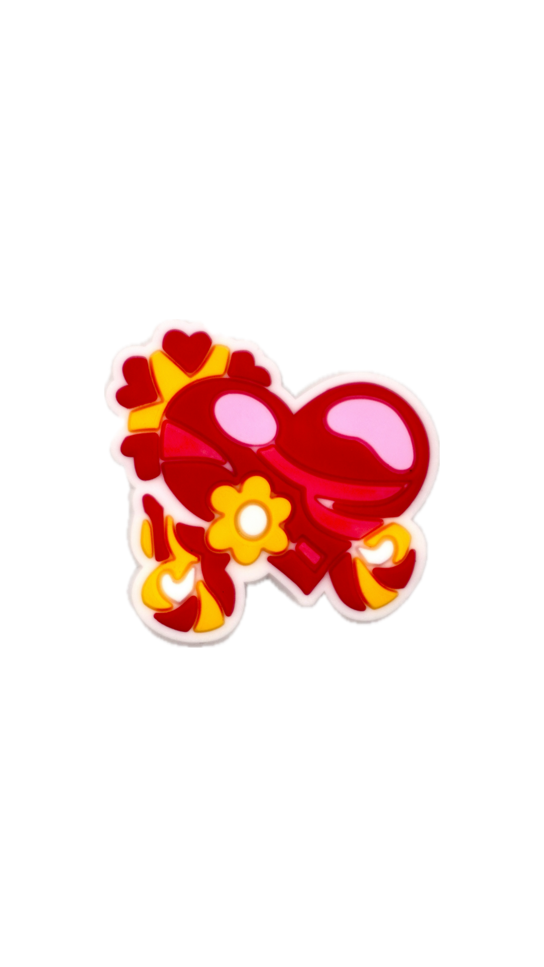 „Flower Heart“ Charm