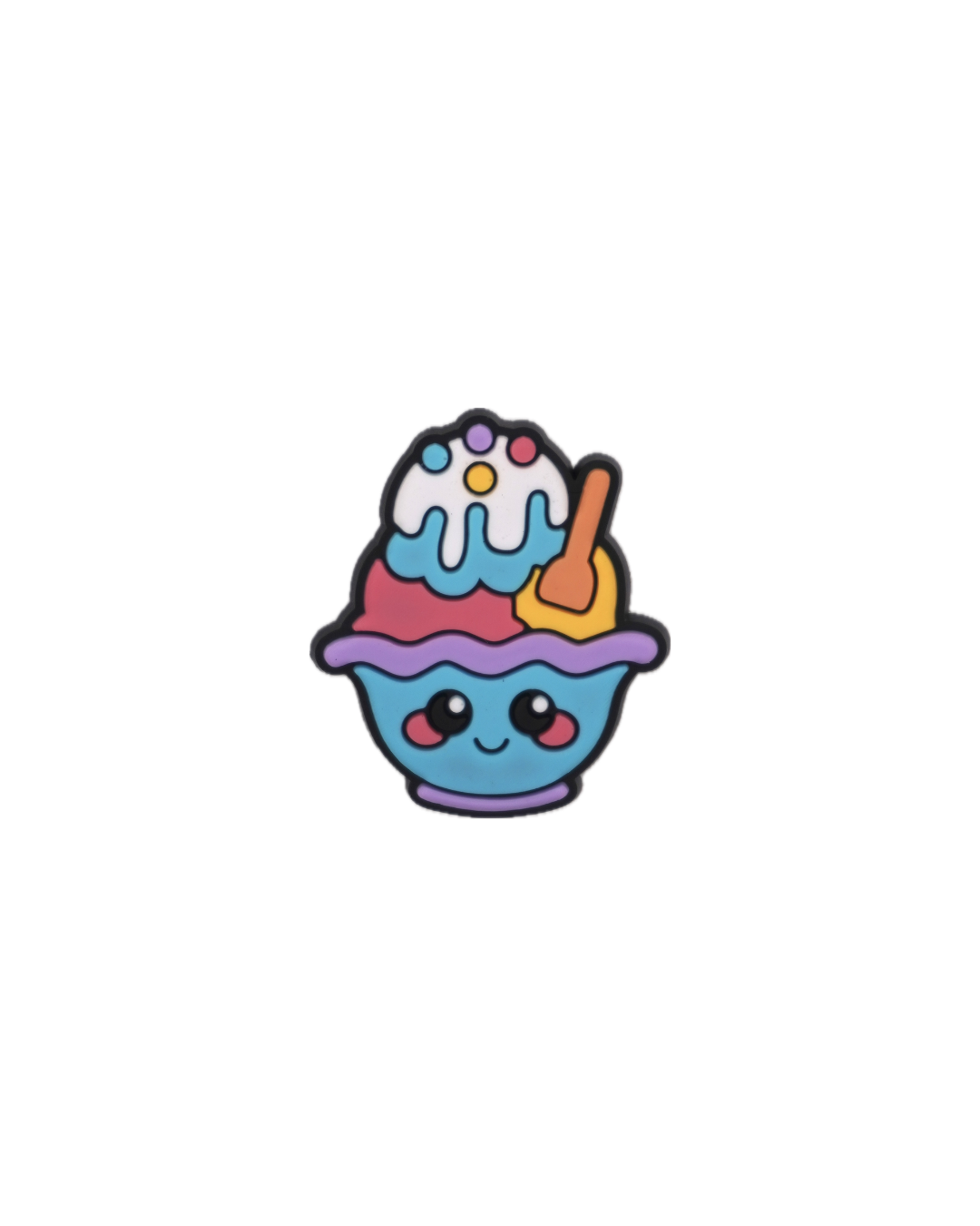 Rainbow Ice Cream Bowl Charm für Handyhüllen