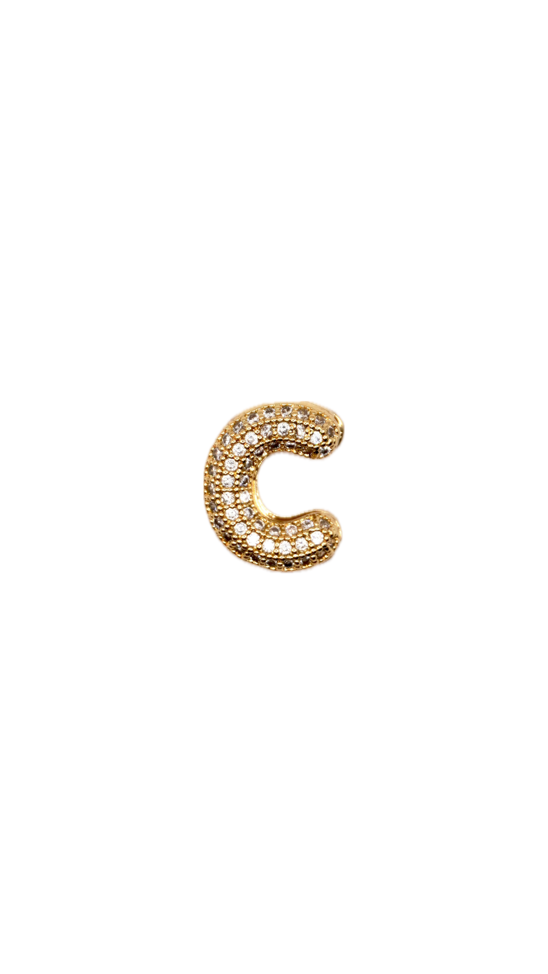 Sparkle Letter C Slider – Für VIBORY Armbänder