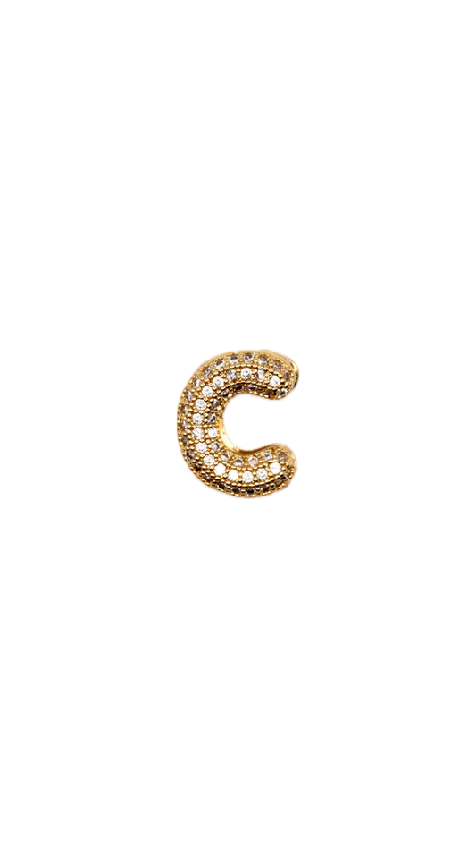 Sparkle Letter C Slider – Für VIBORY Armbänder