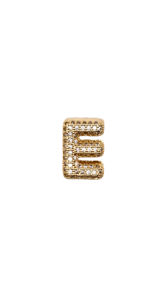 Sparkle Letter E Slider – Für VIBORY Armbänder