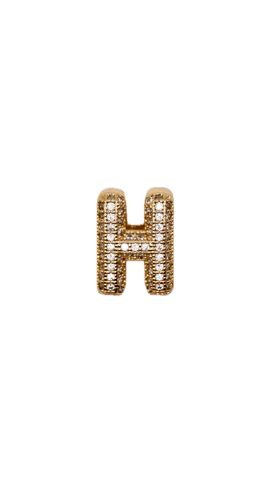 Sparkle Letter H Slider – Für VIBORY Armbänder