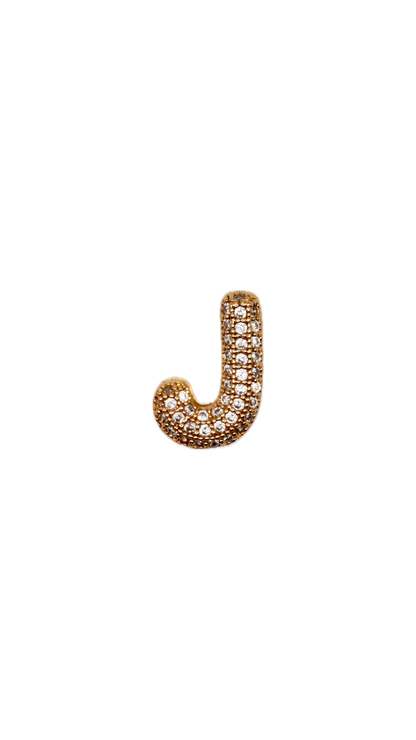 Sparkle Letter J Slider – Für VIBORY Armbänder
