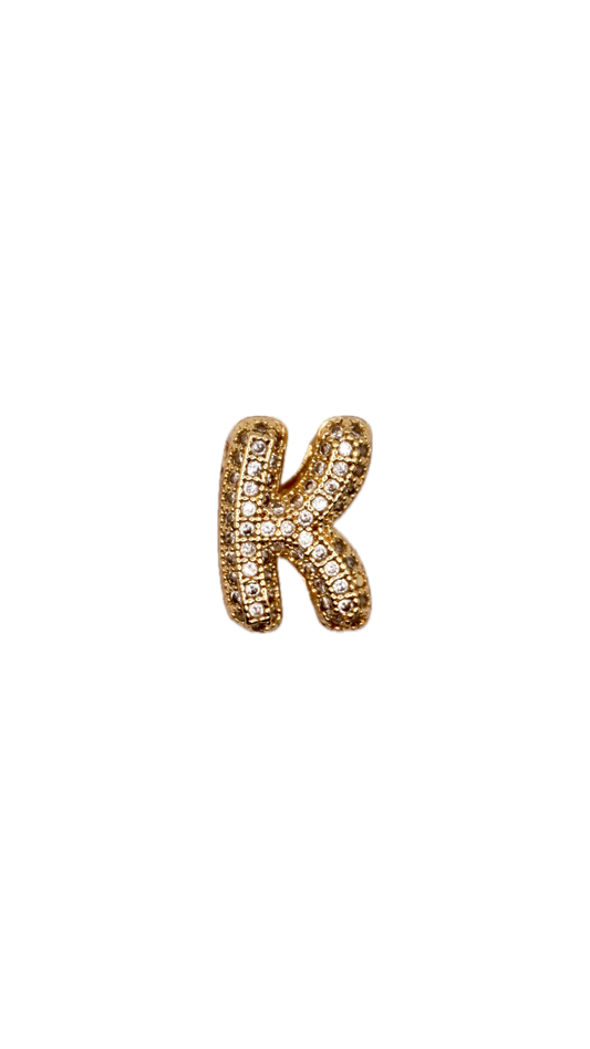 Sparkle Letter K Slider – Für VIBORY Armbänder