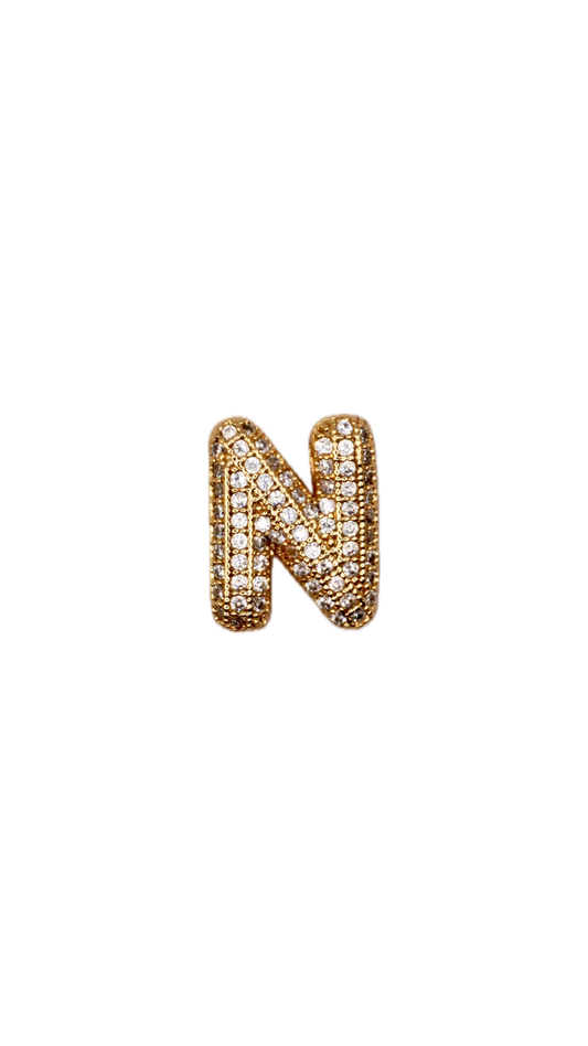 Sparkle Letter N Slider – Für VIBORY Armbänder