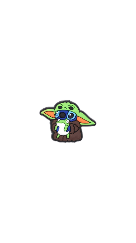 Cute Green Stitch Alien Charm