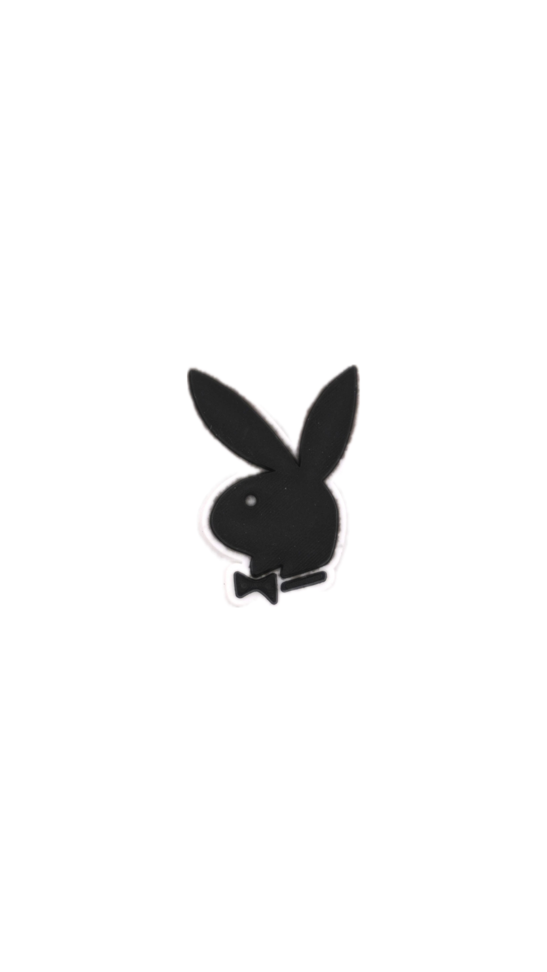 Schwarzer Bunny-Charm