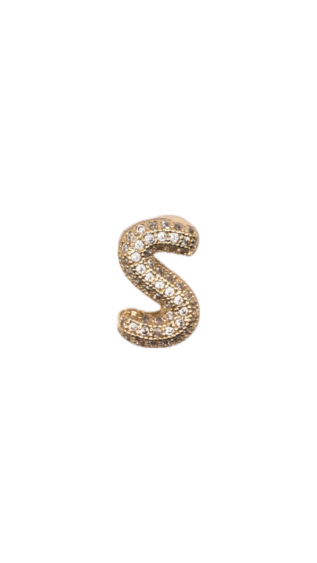 Sparkle Letter S Slider – Für VIBORY Armbänder