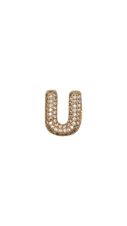 Sparkle Letter U Slider – Für VIBORY Armbänder