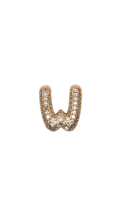 Sparkle Letter W Slider – Für VIBORY Armbänder