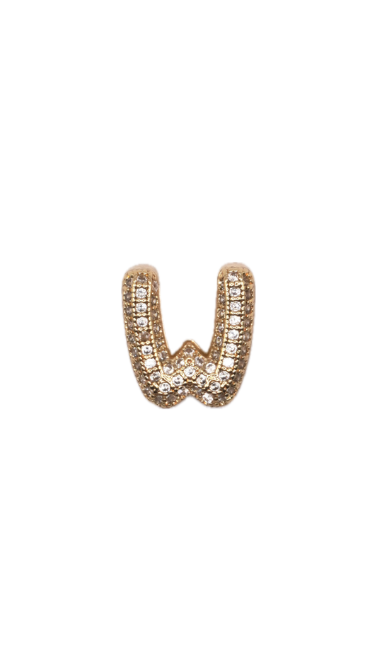 Sparkle Letter W Slider – Für VIBORY Armbänder