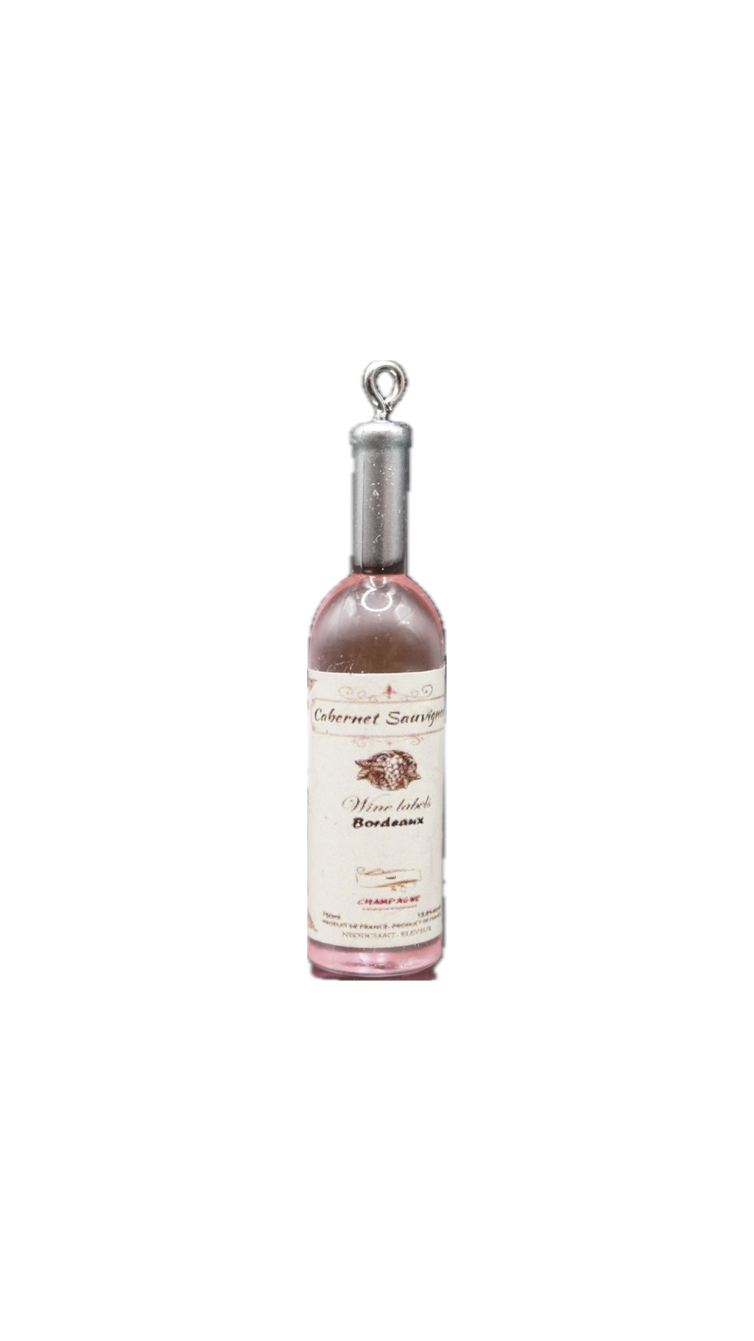 Weinflaschen Anhänger Charm