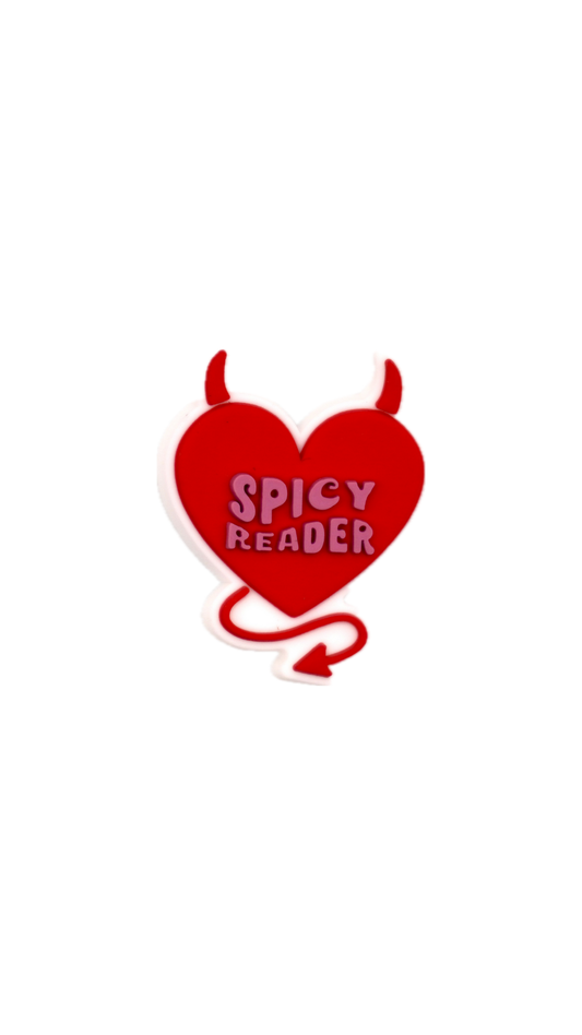 Spicy Reader Charm