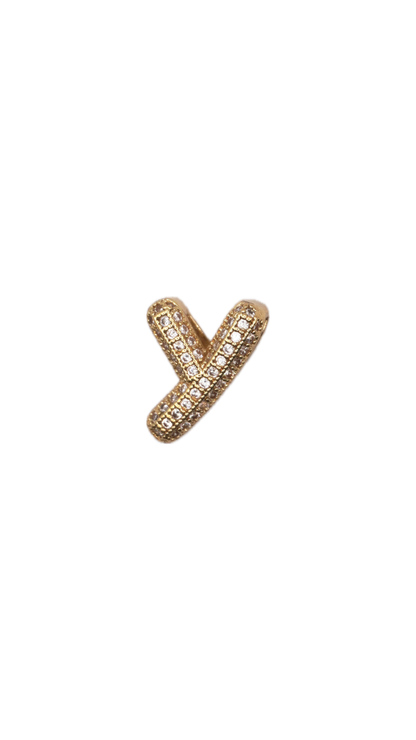Sparkle Letter Y Slider – Für VIBORY Armbänder