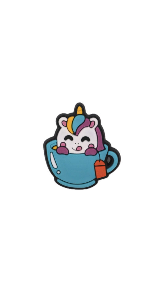 Tea Time Unicorn Charm – Cozy & Cute Magic