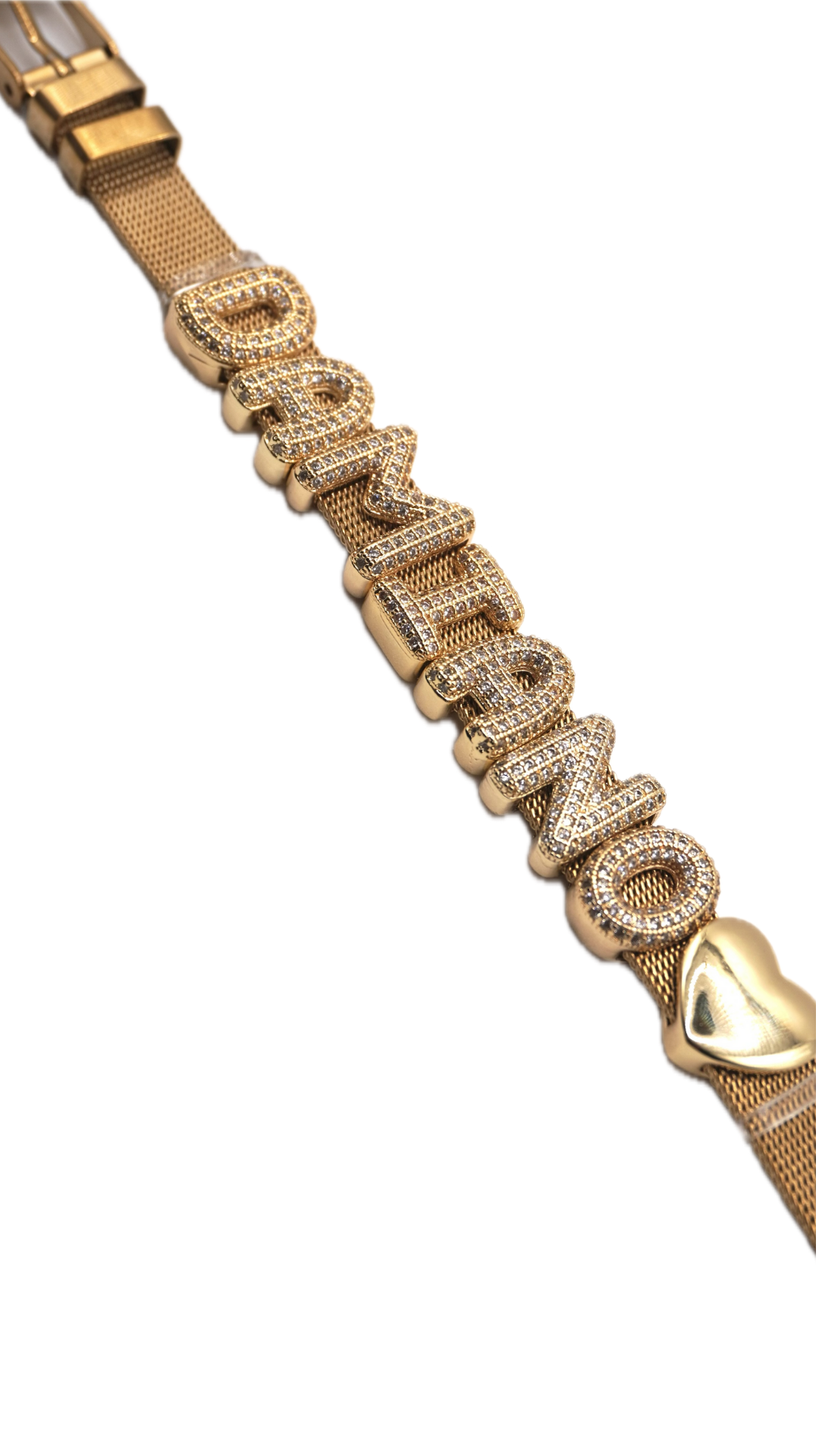 Sparkle Letter D Slider – Für VIBORY Armbänder