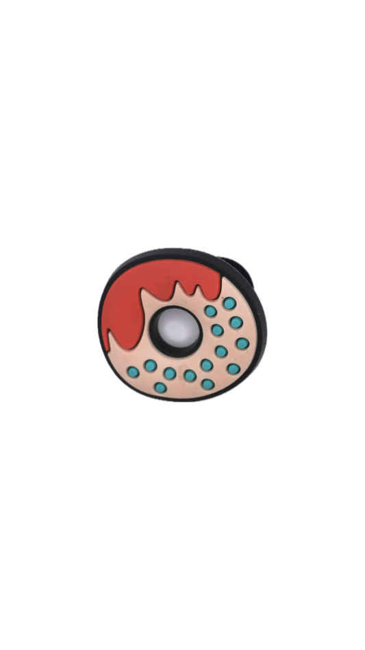 Strawberry Donut Charm
