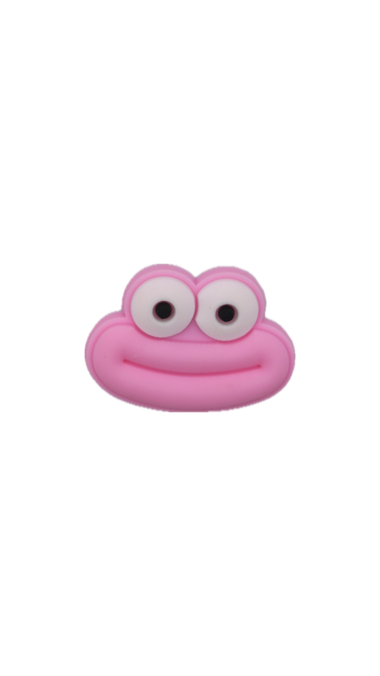 Pink Frog Charm