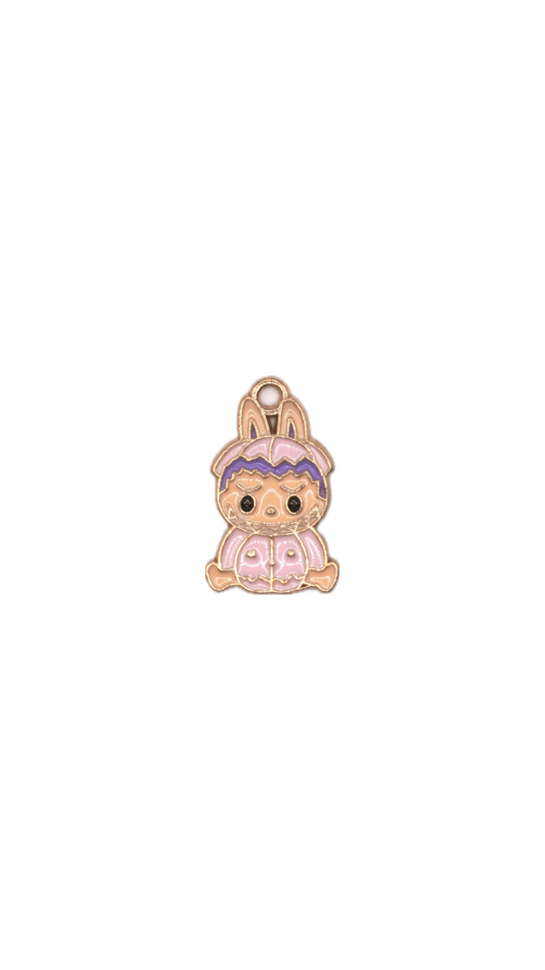 Purple Bunny Charm