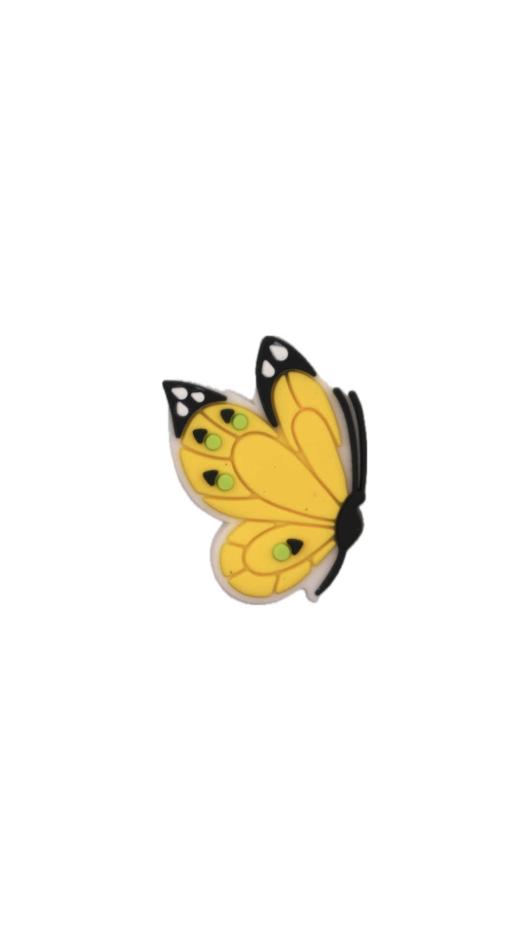 Yellow Butterfly Charm