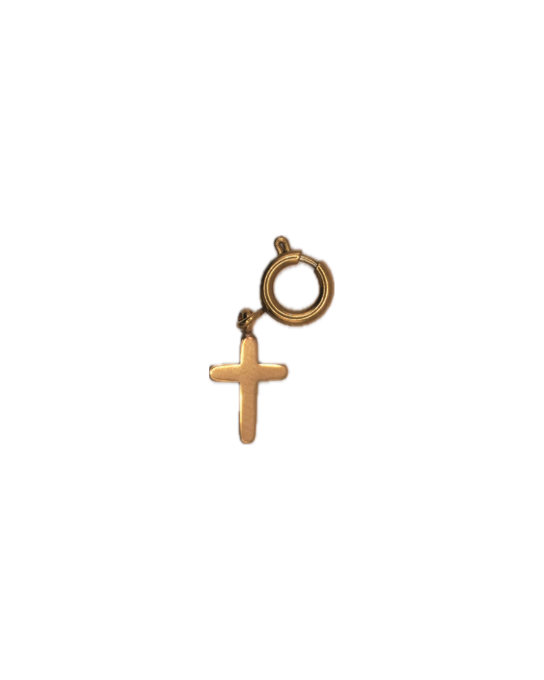 Mini Cross Pendant – Gold