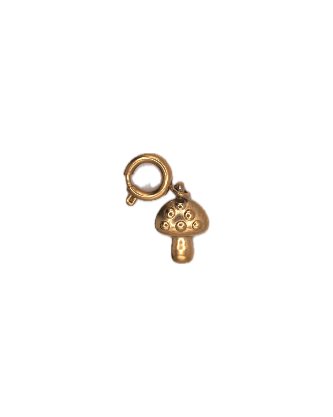 Mushroom Charm – Gold