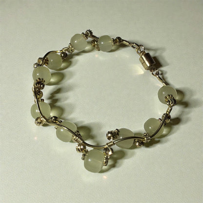 Moonlight Bead Bracelet – zart & elegant