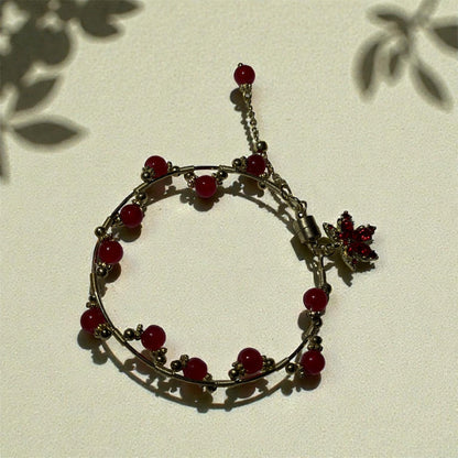 Ruby Bloom Bracelet – elegant, strahlend & feminin