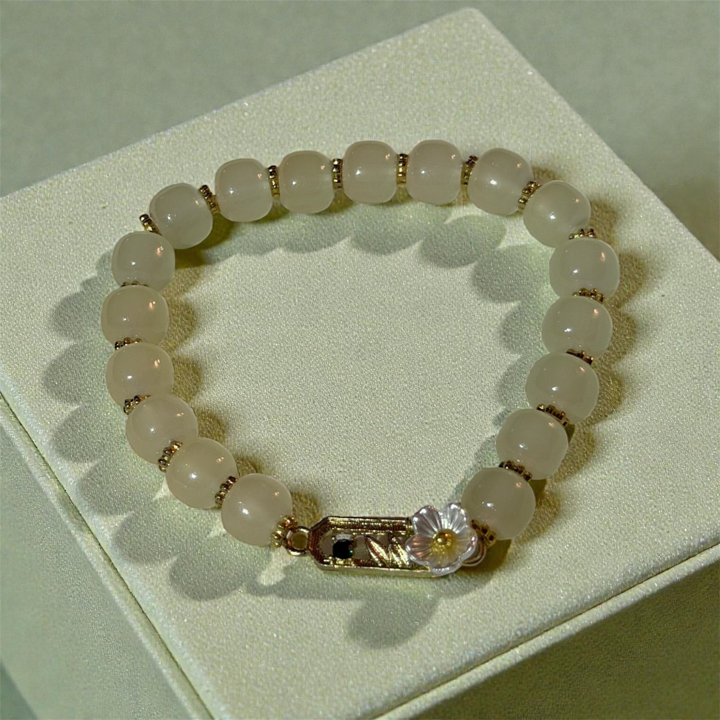 Pearl Blossom Bracelet – clean, zart & elegant