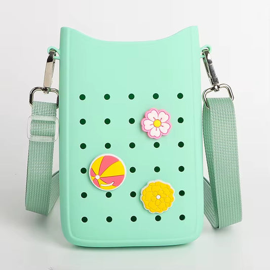 VIBORY Charm-Bag Crossbody – Türkis (Soft Case Tasche)