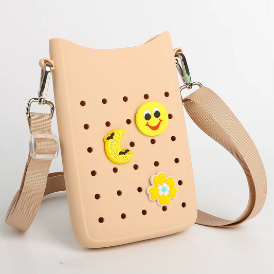 VIBORY Charm-Bag Crossbody – Beige (Soft Case Tasche)